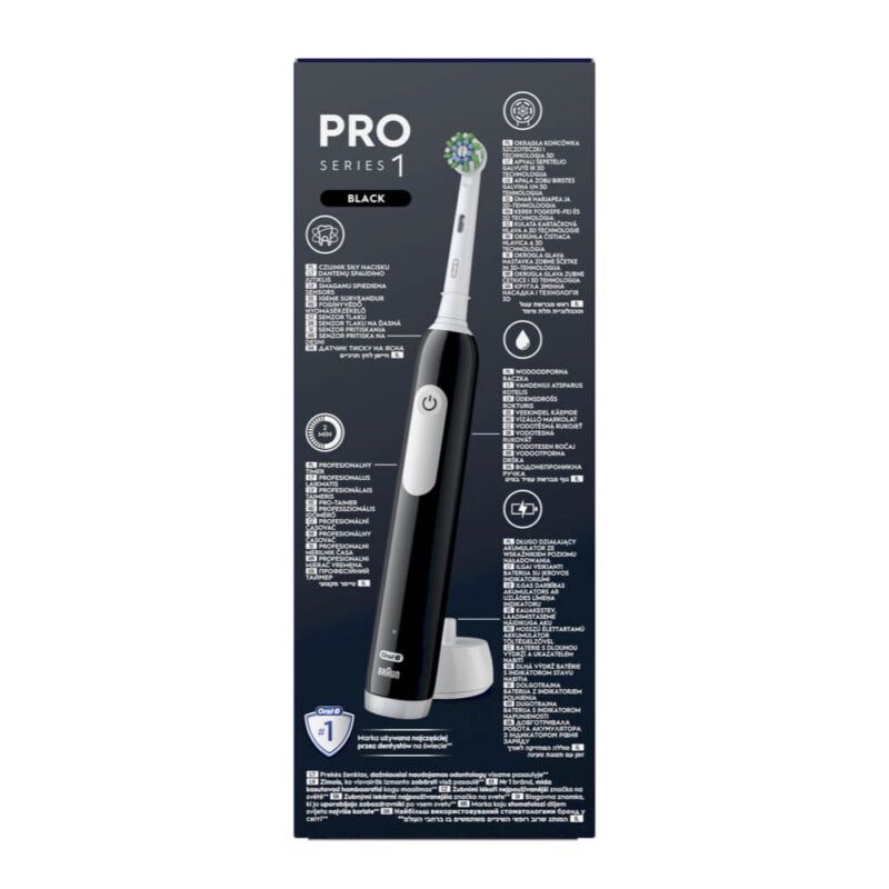 Oral-B PRO1 Elektriline Hambahari Surveanduriga BLACK - Hammas32